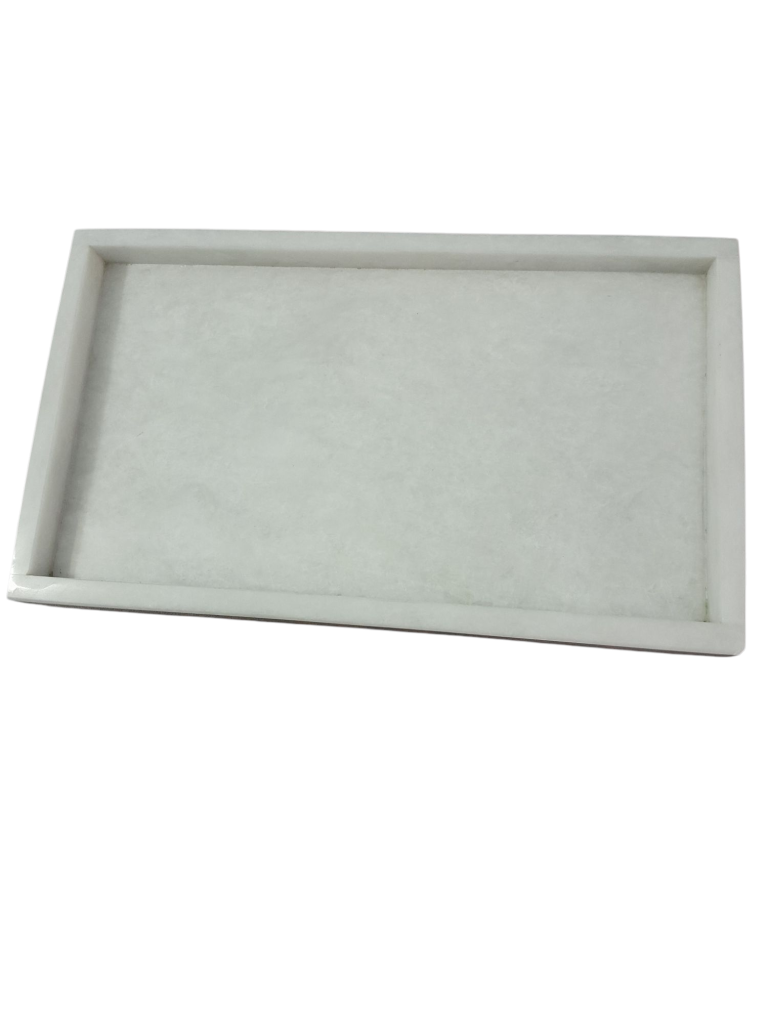 Tray White 12x7x1"