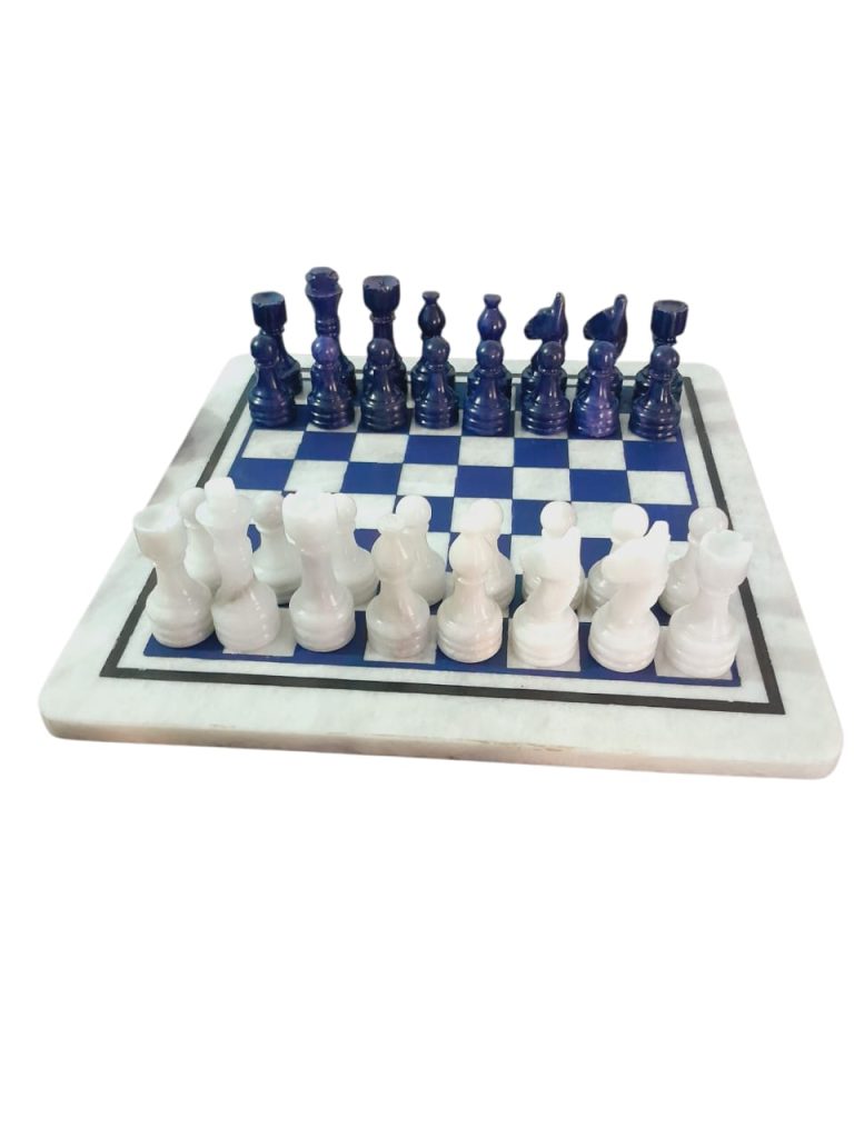 Chess Set Lepiz (Colored) and White 