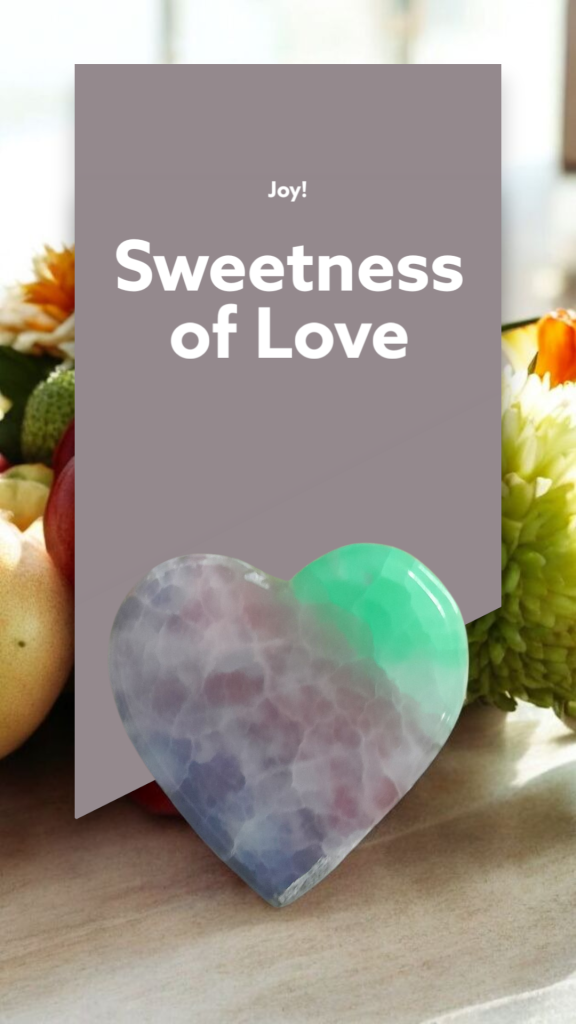 Colored Heart Purple & Green