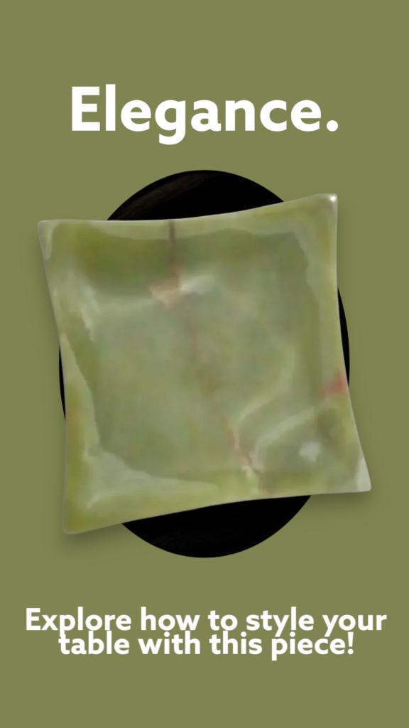 Onyx diamond Shape Bowl