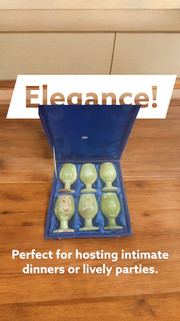 Sherry Set 6 Pieces 3x5"