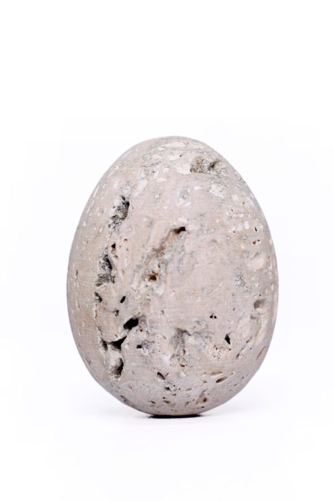 Eggs 2x3" Travertine