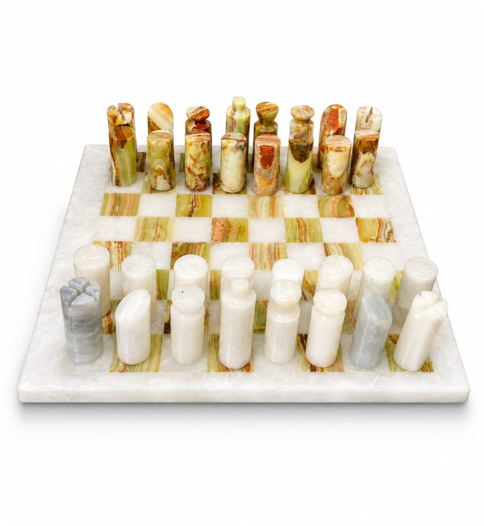 Chess Set new design MG/White