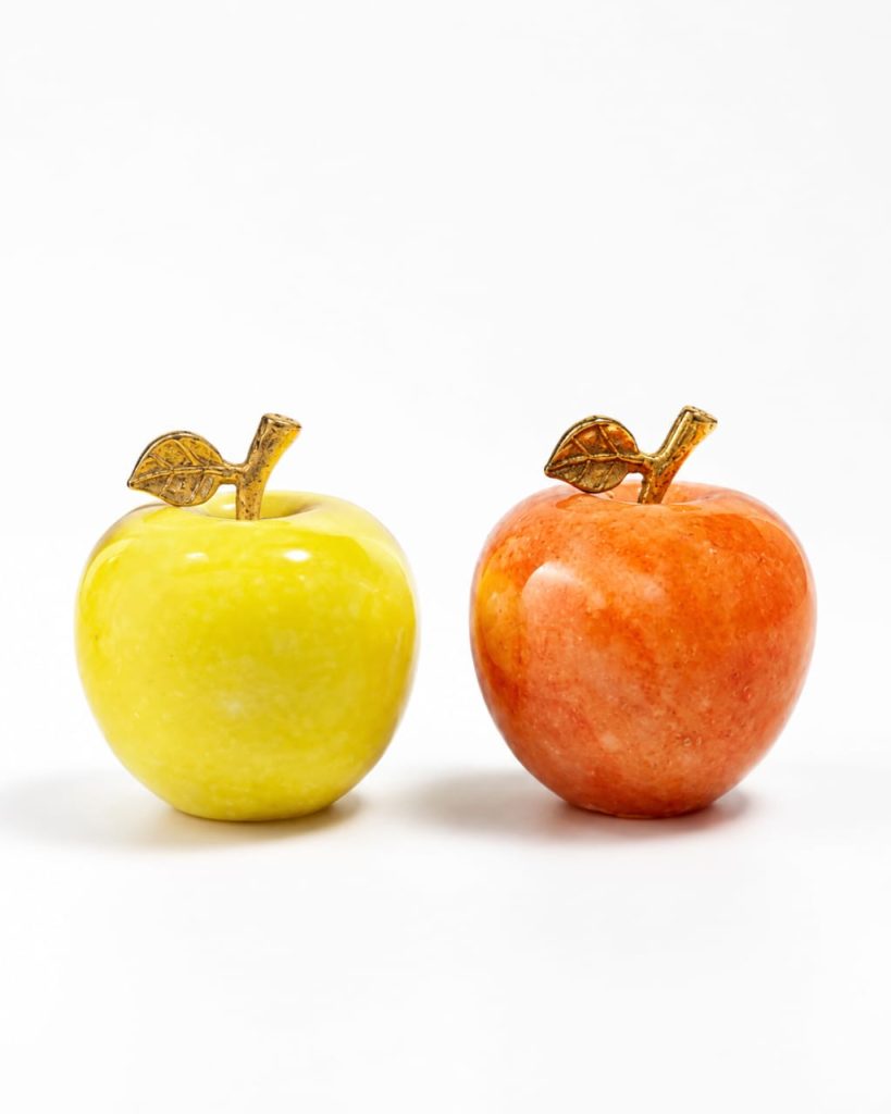 Dyed Apples Yellow & Orange