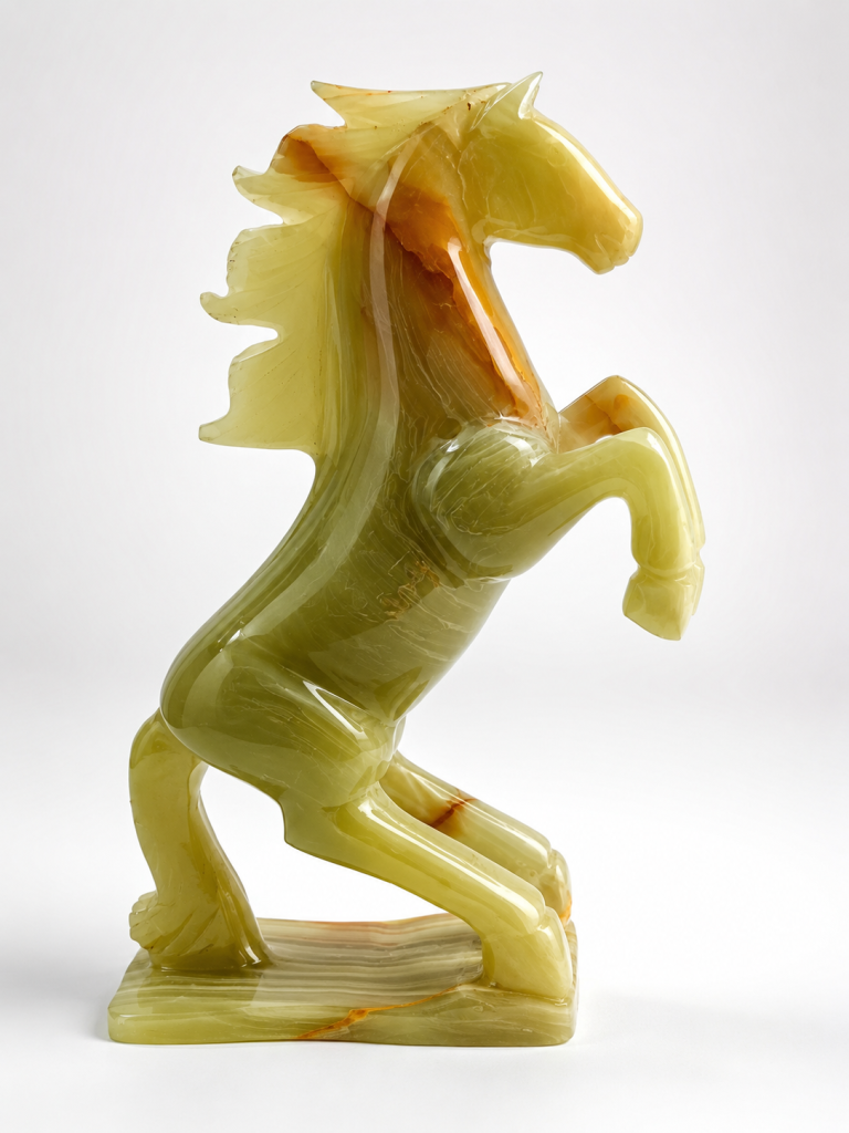 Dancing horse with base 12"